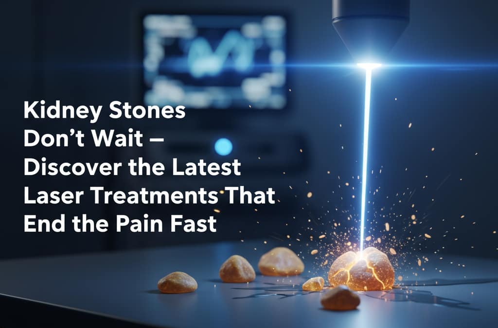 Kidney Stones Don’t Wait — Discover the Latest Laser Treatments That End the Pain Fast
