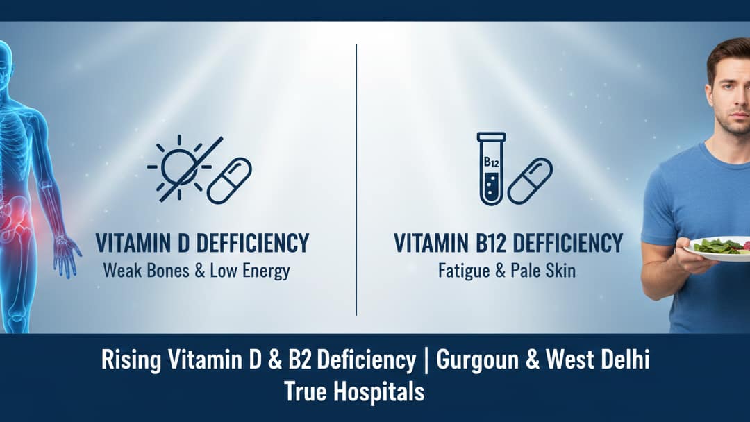 Rising Cases of Vitamin D & Vitamin B12 Deficiency in Gurgaon & West Delhi