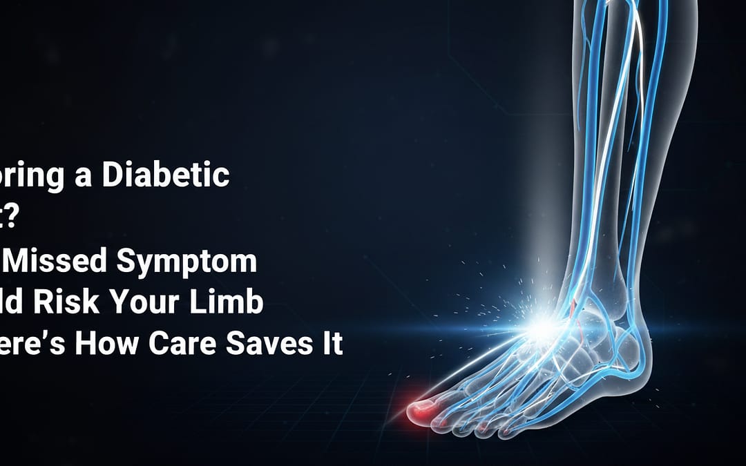 Ignoring a Diabetic Foot? One Missed Symptom Could Risk Your Limb — Here’s How Vascular Care Saves It