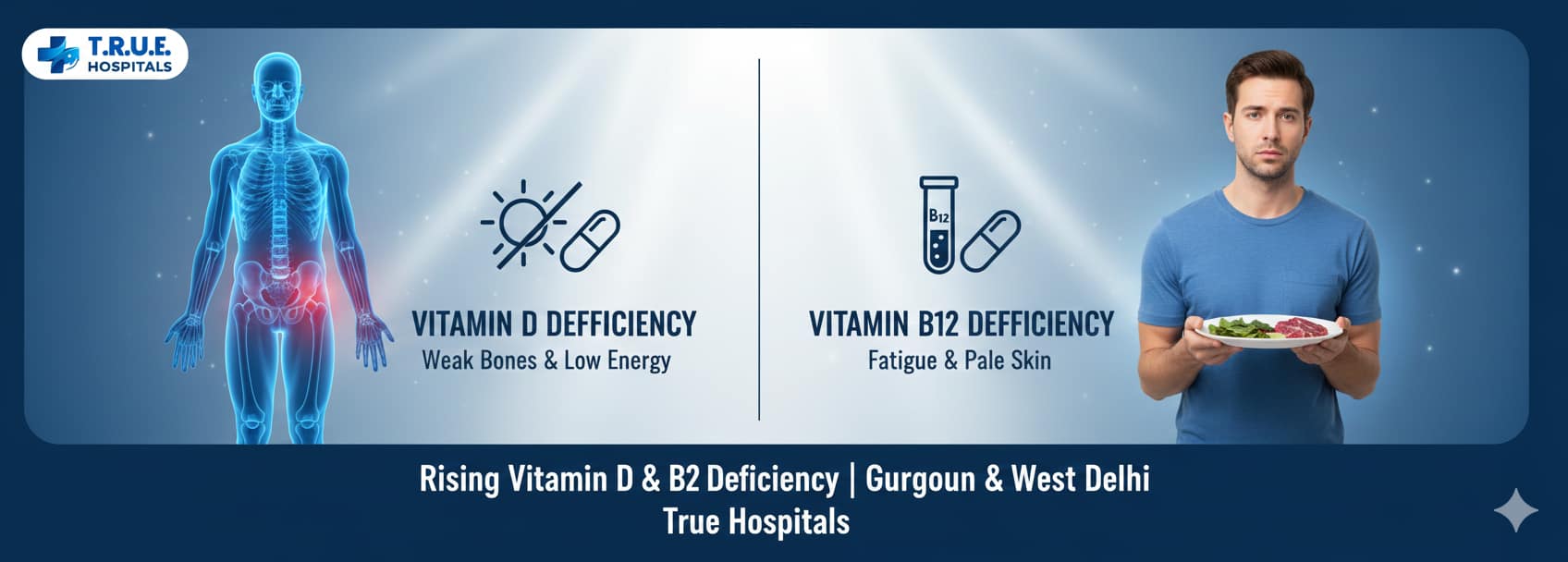Rising Cases of Vitamin D & Vitamin B12 Deficiency in Gurgaon & West Delhi